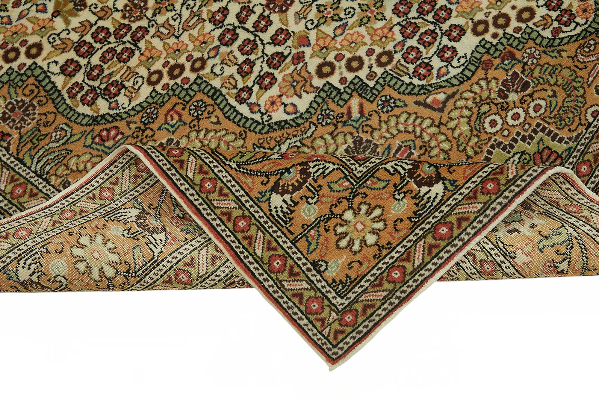 7x10 Hand-Knotted Turkish Wool Rug - 48965