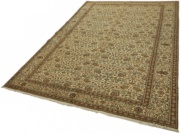 6x9 Hand-Knotted Turkish Wool Rug - 48966