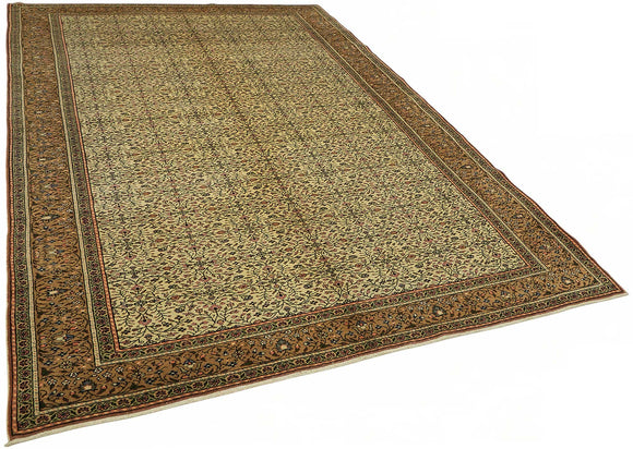 6x10 Hand-Knotted Turkish Wool Rug - 48967