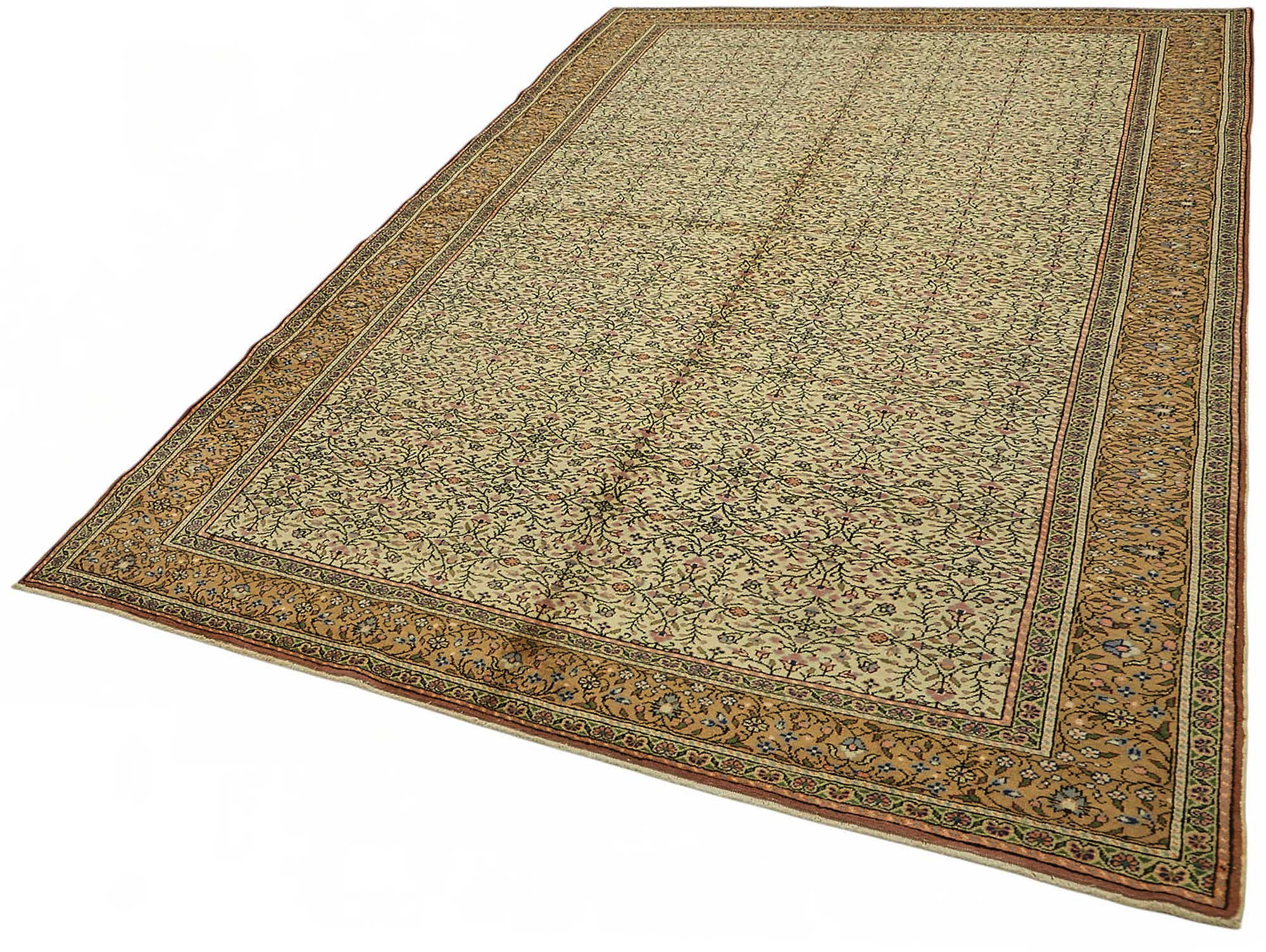 6x10 Hand-Knotted Turkish Wool Rug - 48967