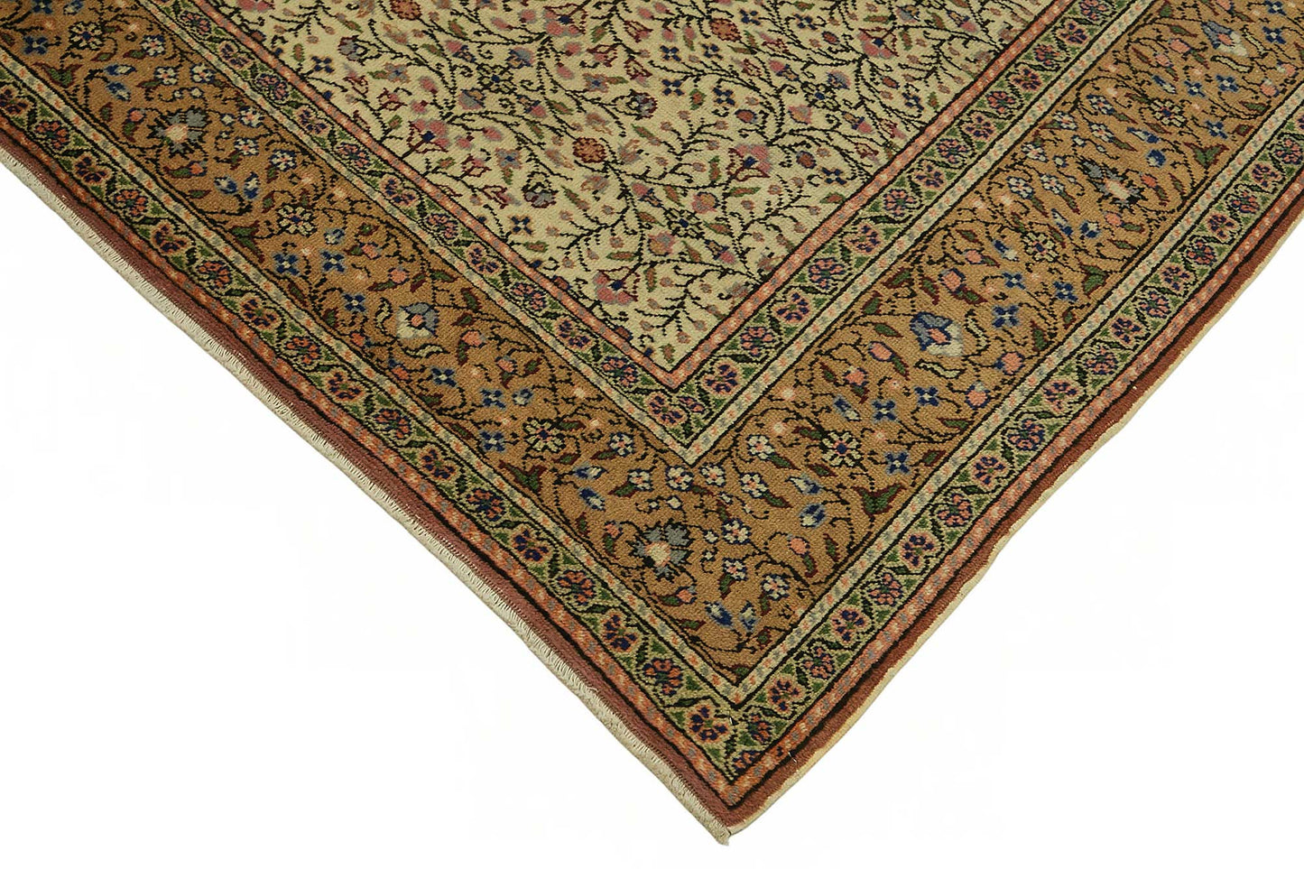 6x10 Hand-Knotted Turkish Wool Rug - 48967