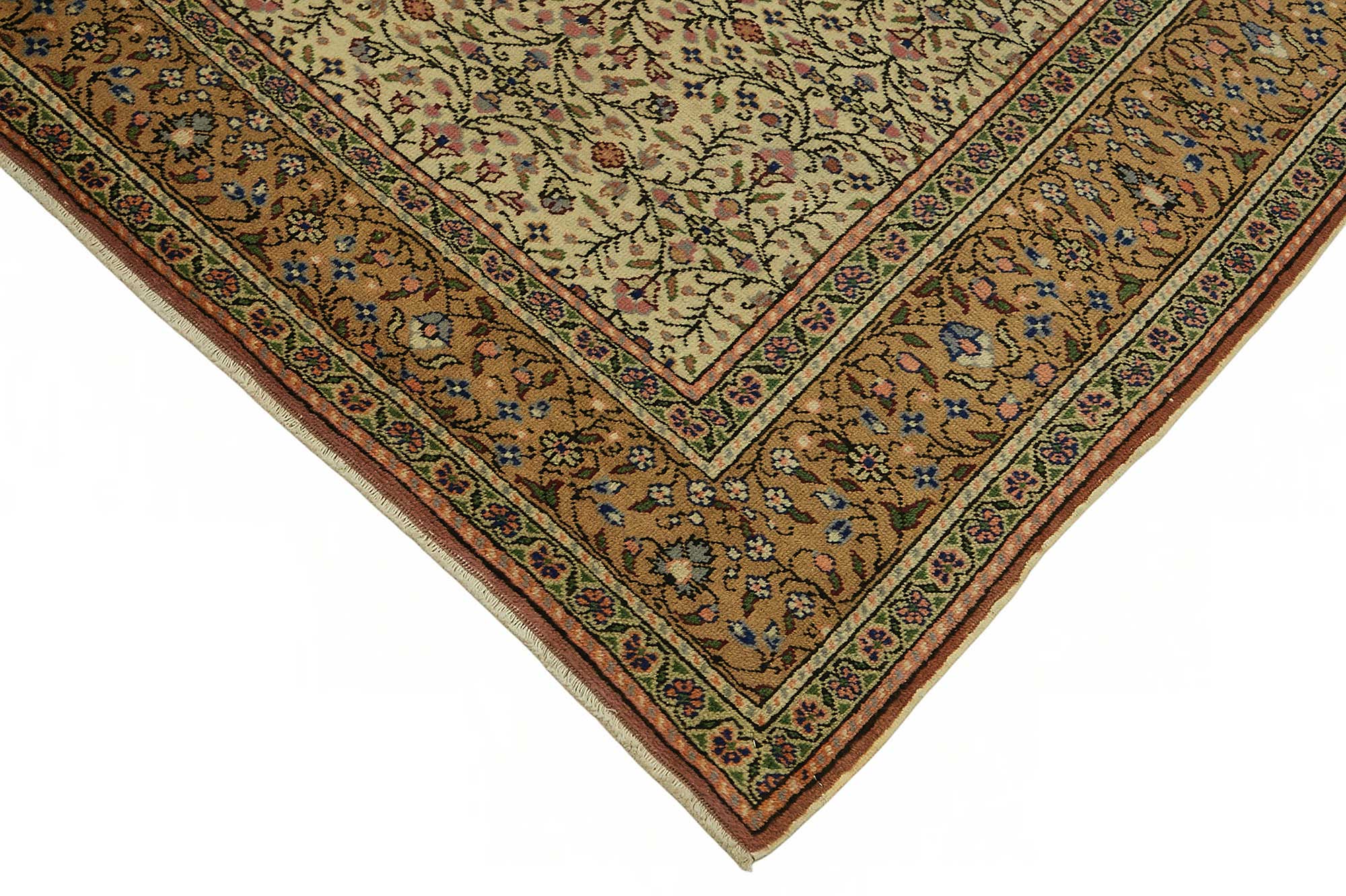 6x10 Hand-Knotted Turkish Wool Rug - 48967