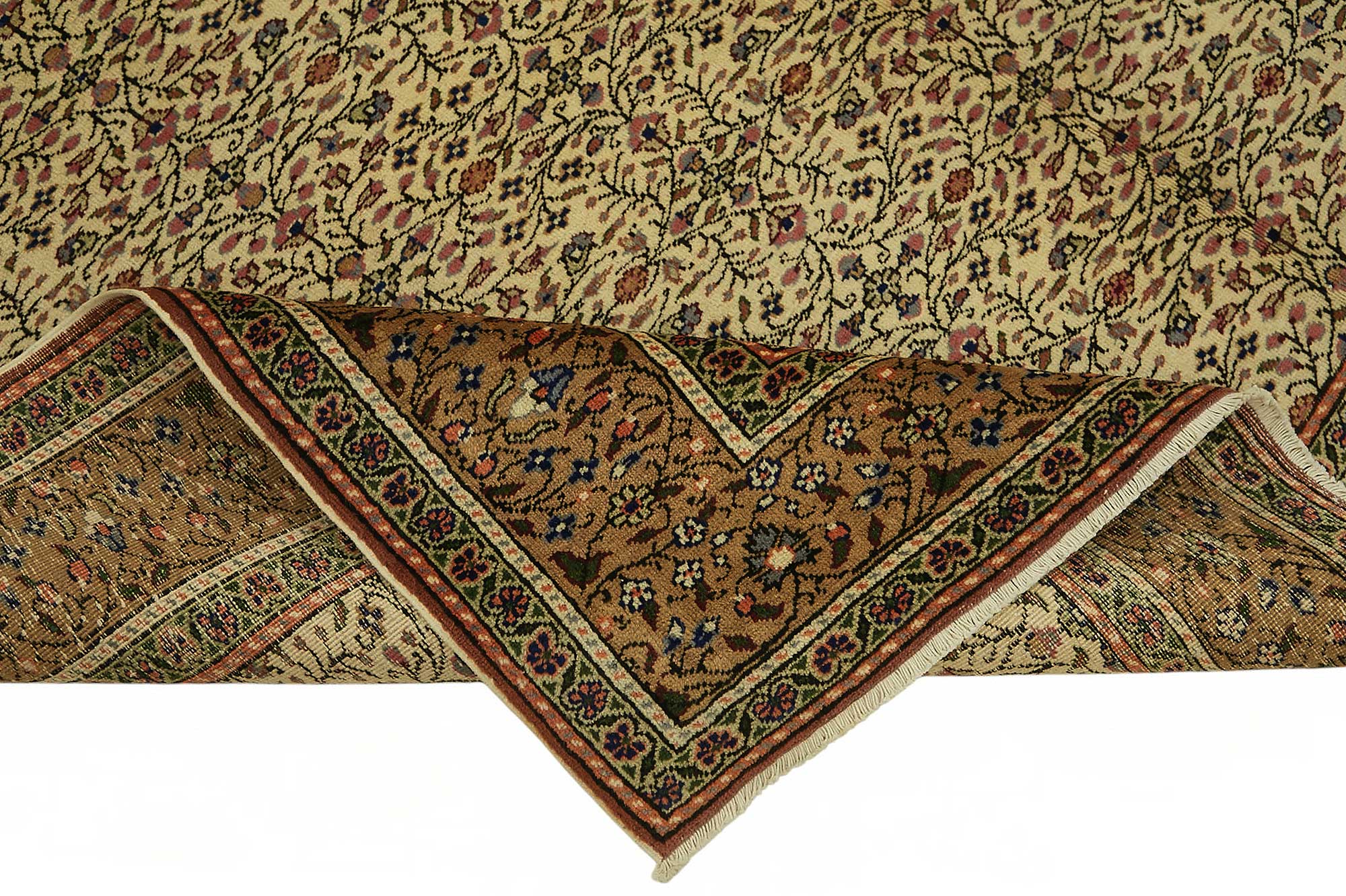 6x10 Hand-Knotted Turkish Wool Rug - 48967