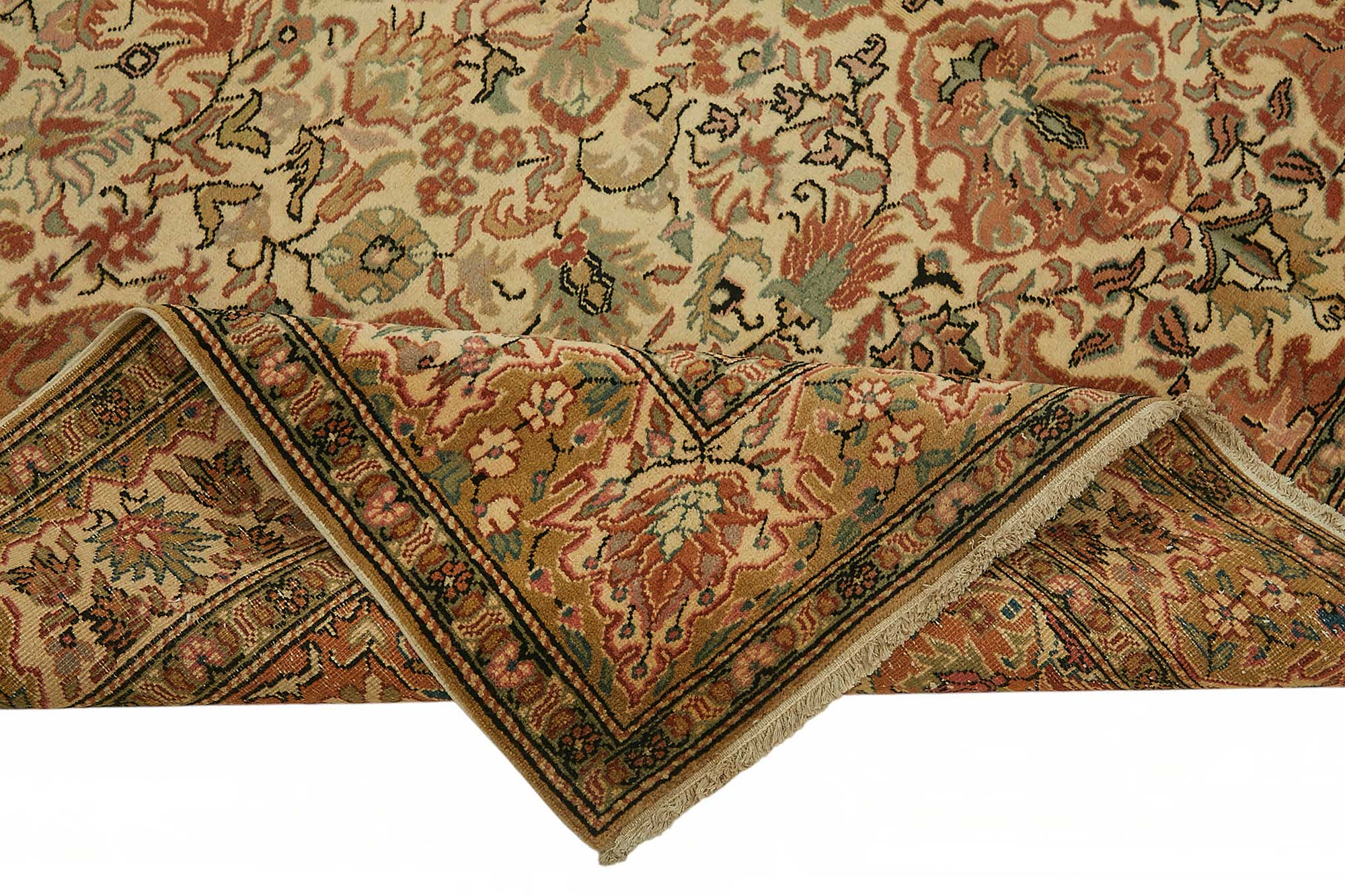 7x10 Hand-Knotted Turkish Wool Rug - 48968