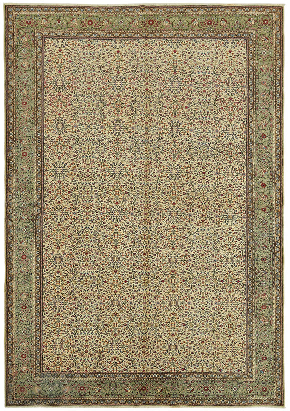 6x9 Hand-Knotted Turkish Wool Rug - 48969