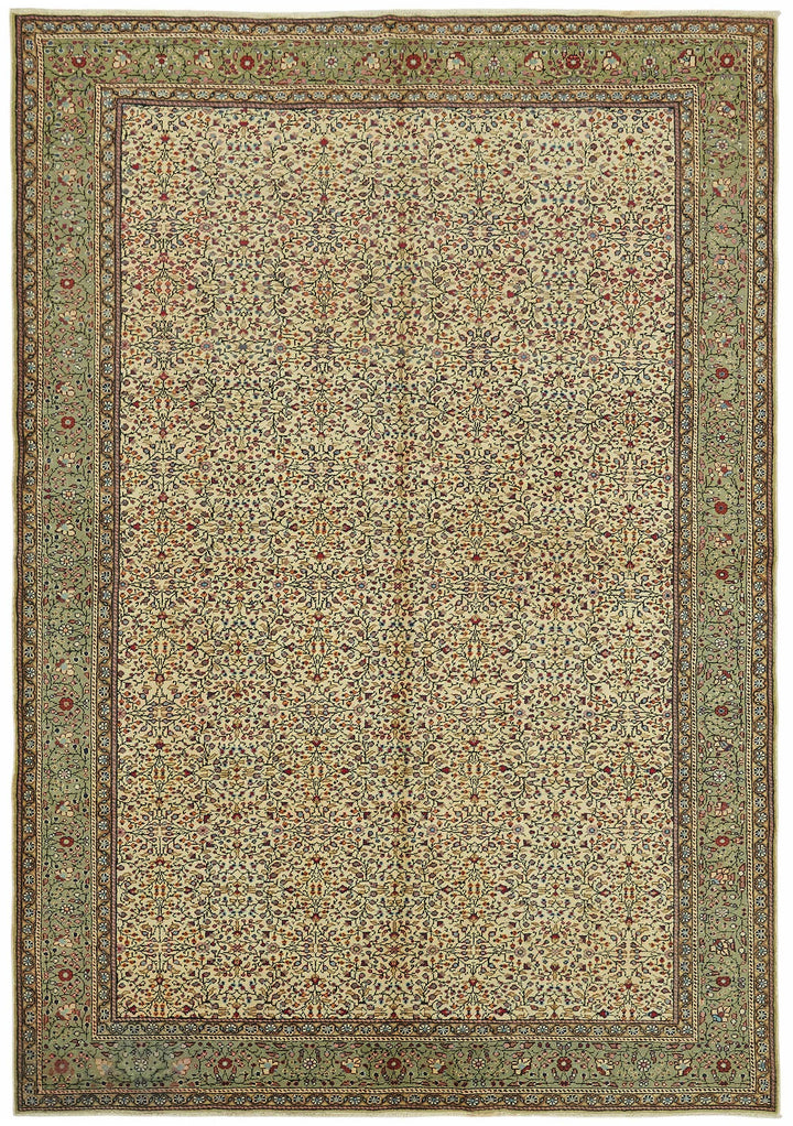 6x9 Hand-Knotted Turkish Wool Rug - 48969