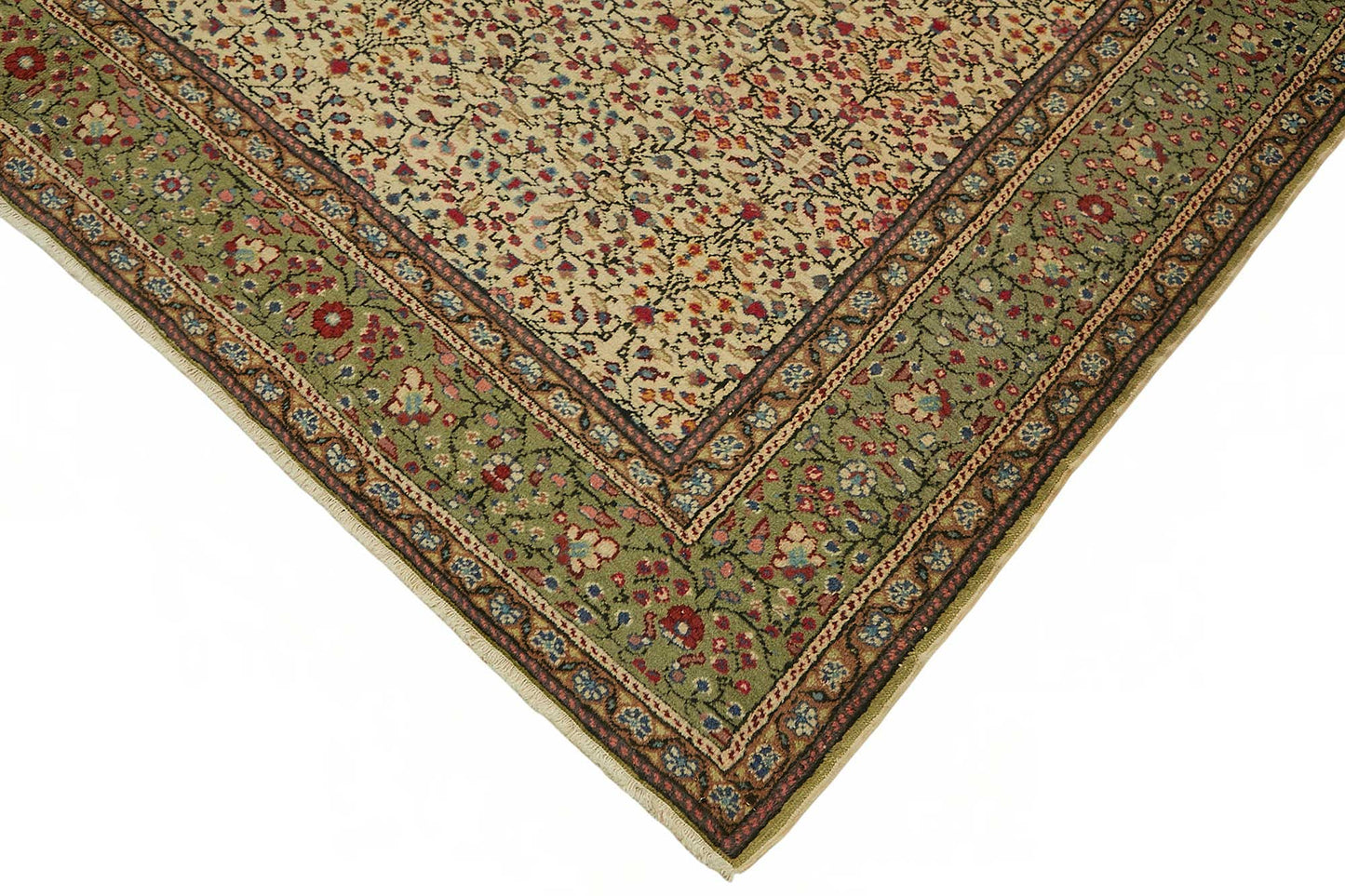 6x9 Hand-Knotted Turkish Wool Rug - 48969