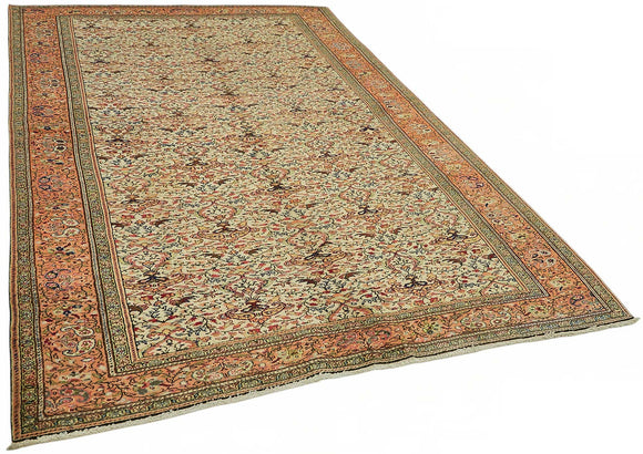6x10 Hand-Knotted Turkish Wool Rug - 48970