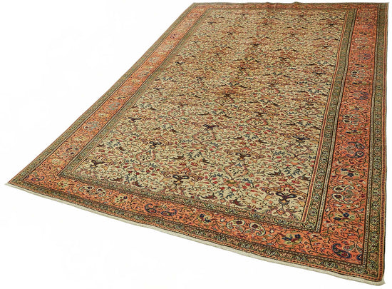 6x10 Hand-Knotted Turkish Wool Rug - 48970