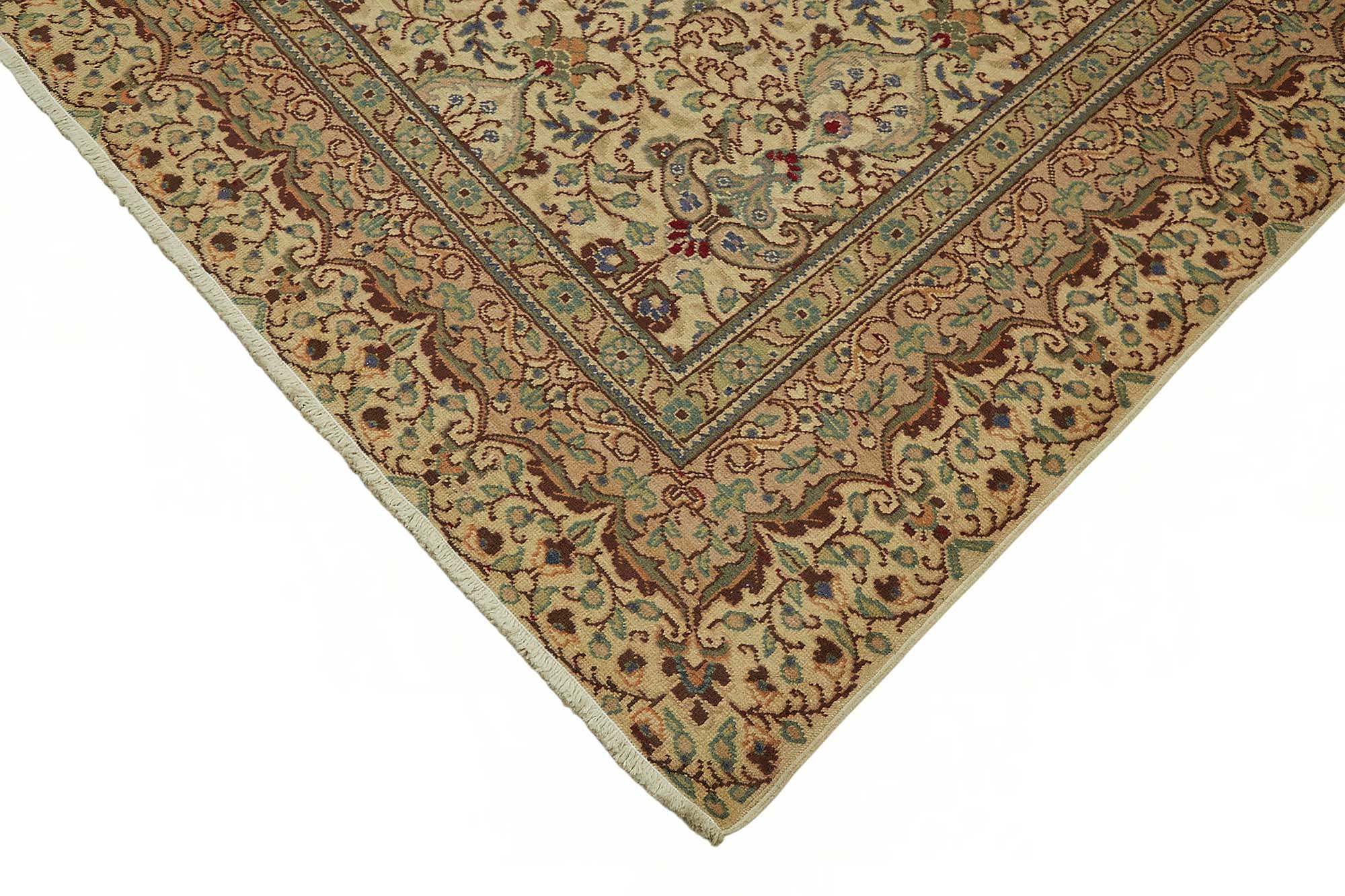 7x10 Hand-Knotted Turkish Wool Rug - 48972