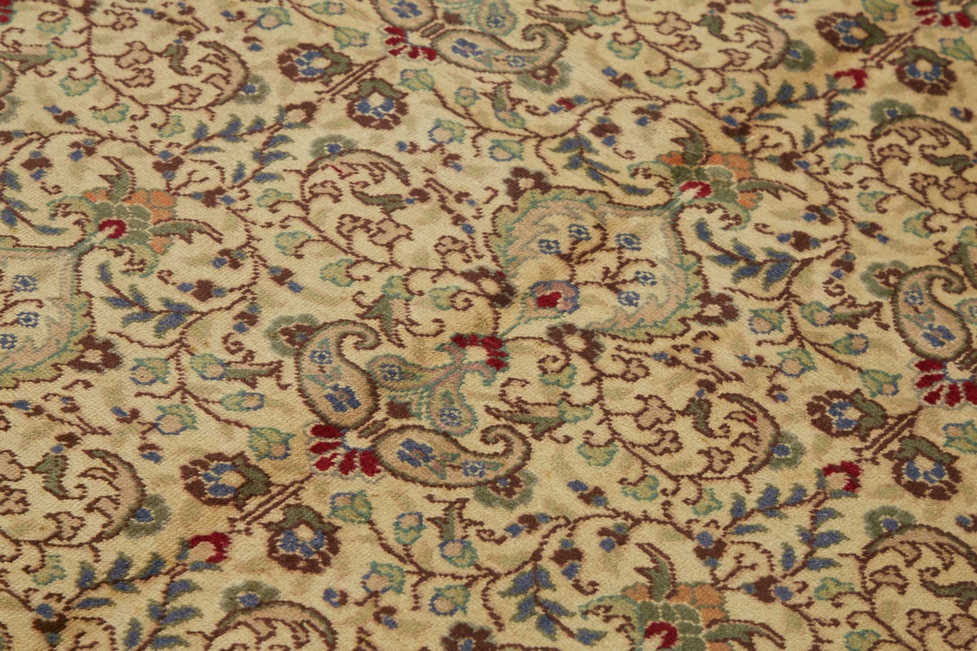 7x10 Hand-Knotted Turkish Wool Rug - 48972