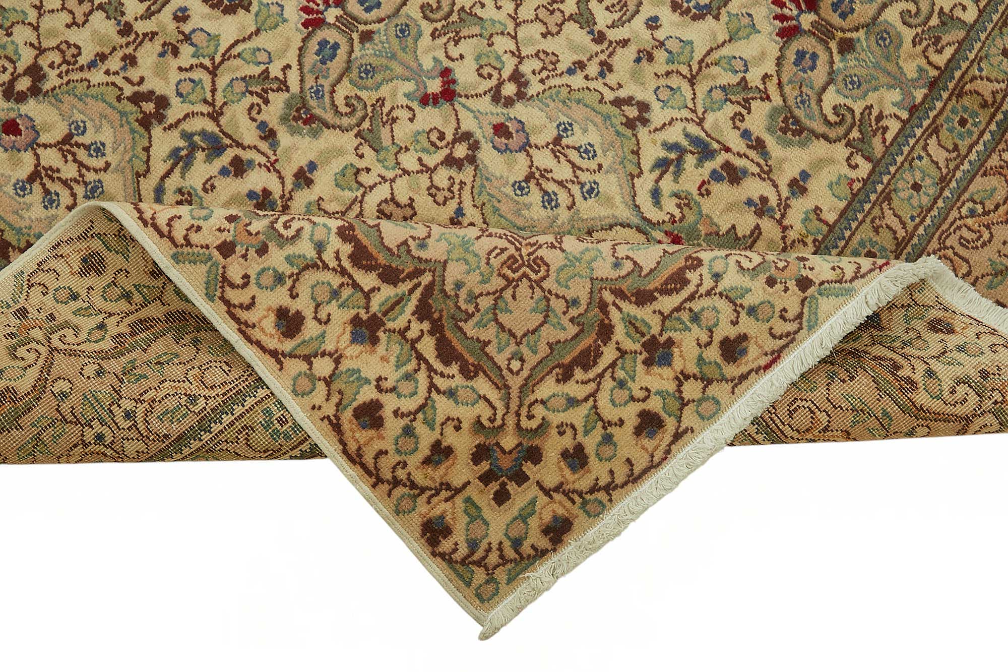 7x10 Hand-Knotted Turkish Wool Rug - 48972