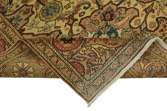 7x9 Hand-Knotted Turkish Wool Rug - 48974