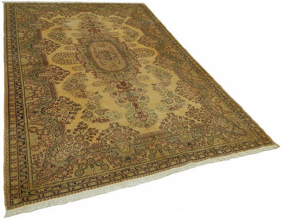6x10 Hand-Knotted Turkish Wool Rug - 48975