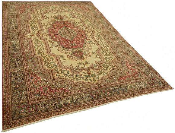 6x10 Hand-Knotted Turkish Wool Rug - 48976