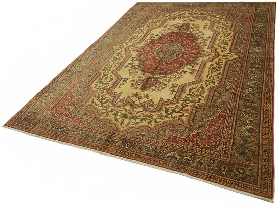 6x10 Hand-Knotted Turkish Wool Rug - 48976