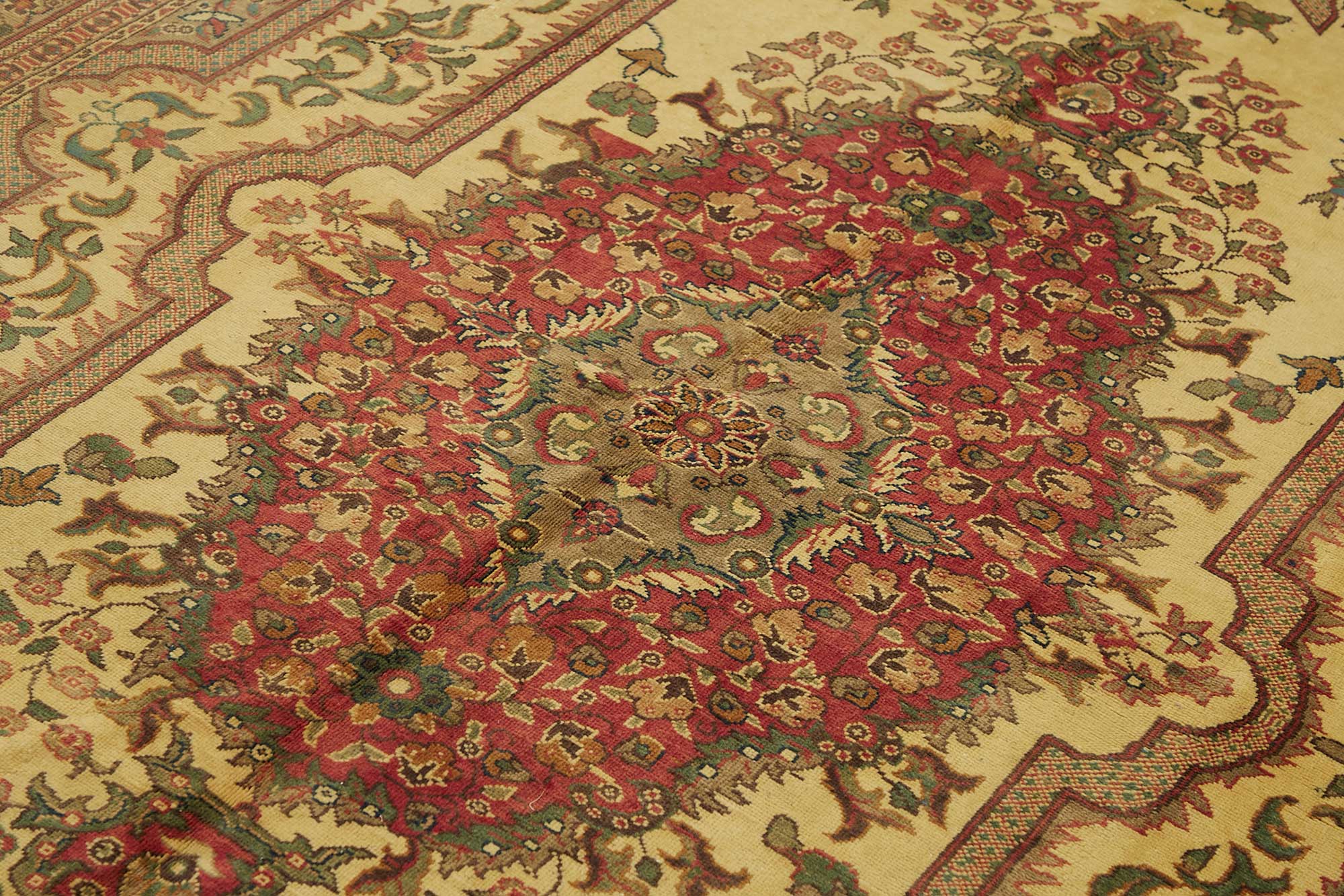 6x10 Hand-Knotted Turkish Wool Rug - 48976