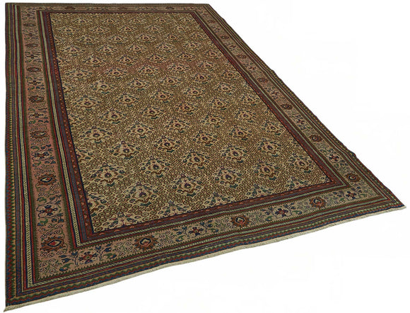 6x10 Hand-Knotted Turkish Wool Rug - 48977