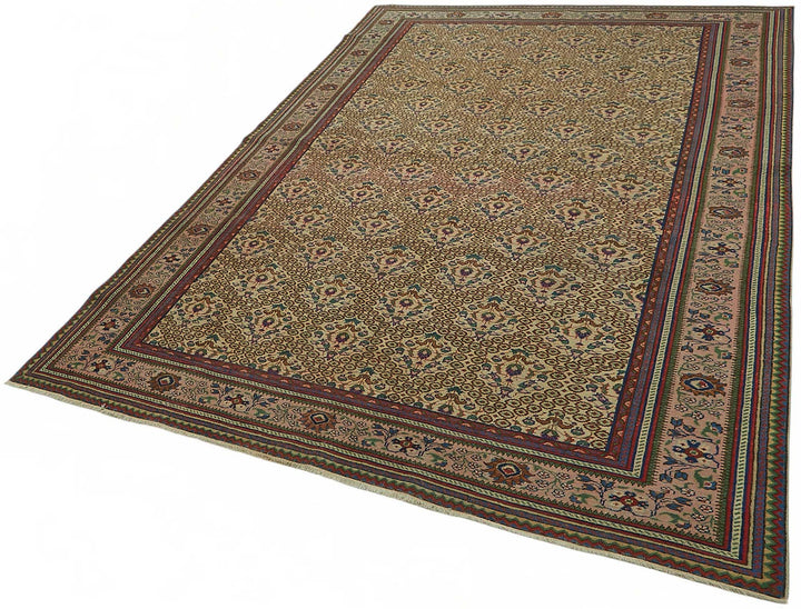 6x10 Hand-Knotted Turkish Wool Rug - 48977
