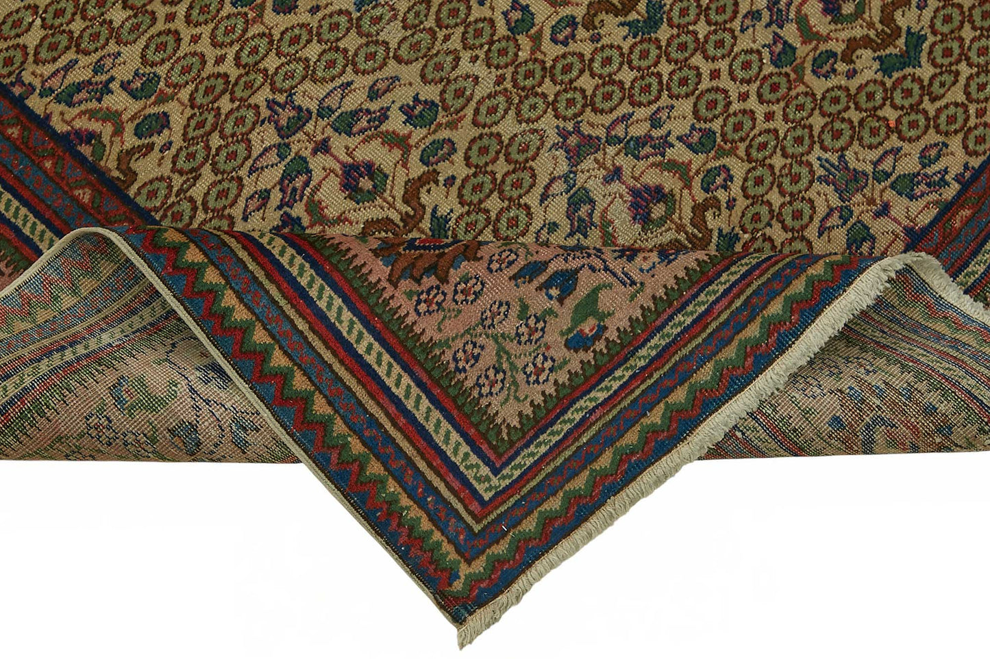 6x10 Hand-Knotted Turkish Wool Rug - 48977