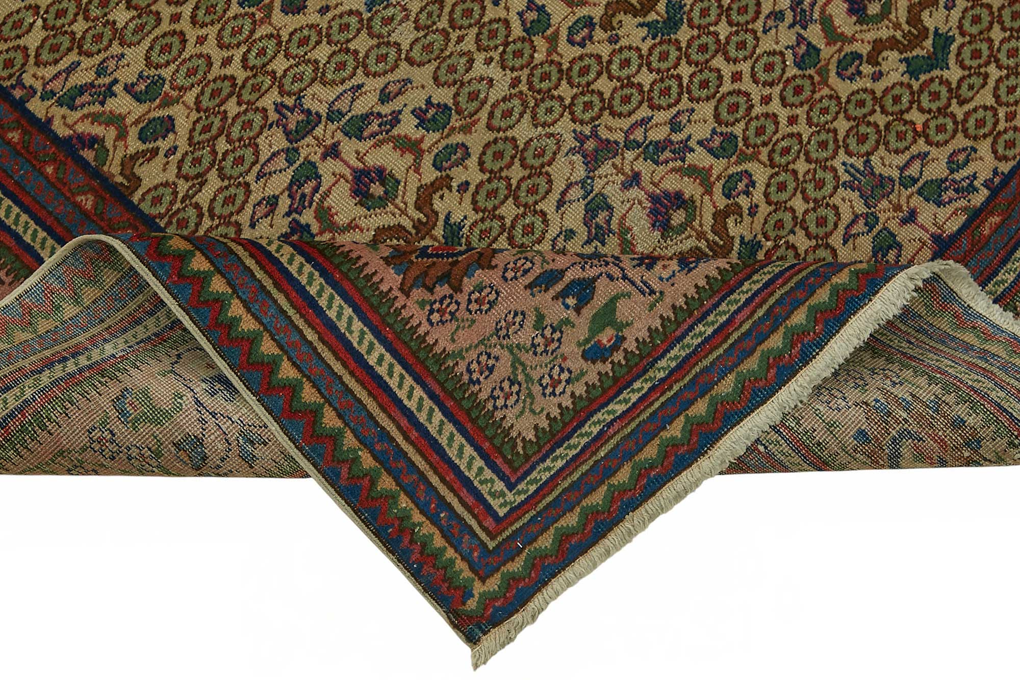 6x10 Hand-Knotted Turkish Wool Rug - 48977