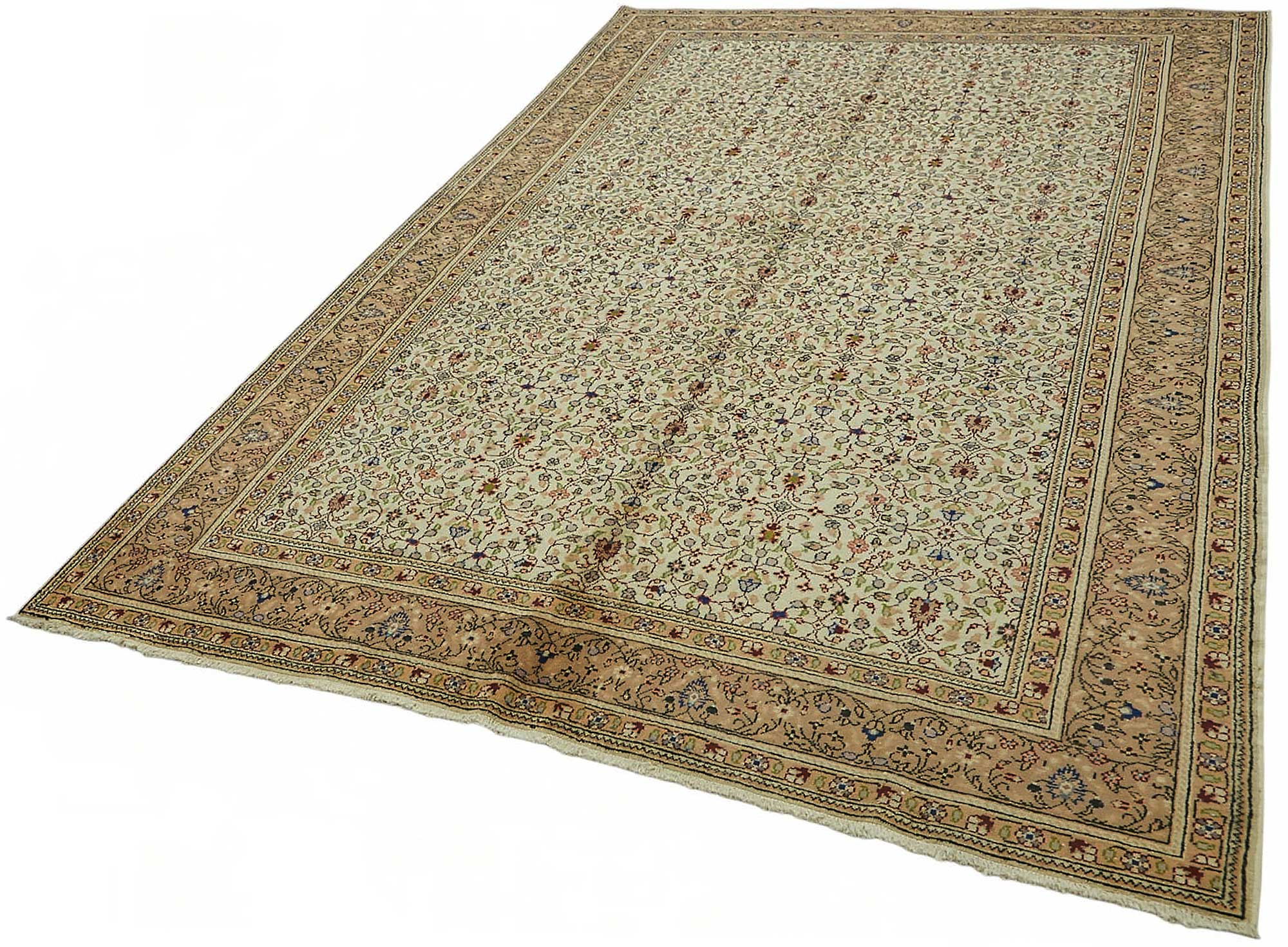 6x9 Hand-Knotted Turkish Wool Rug - 48978