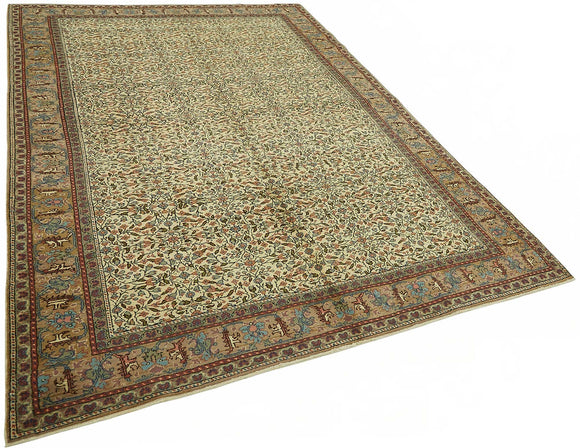 6x9 Hand-Knotted Turkish Wool Rug - 48979