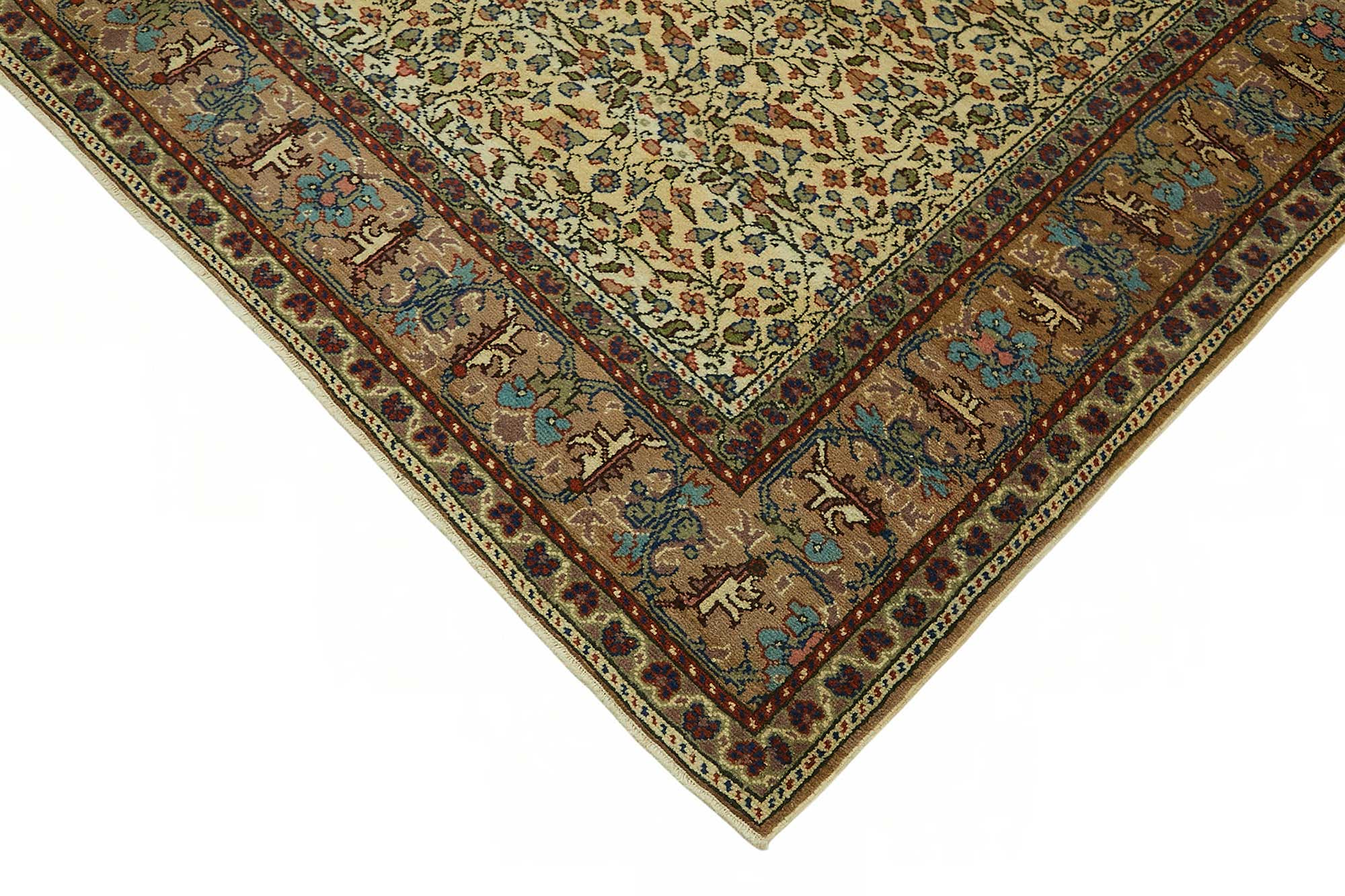 6x9 Hand-Knotted Turkish Wool Rug - 48979