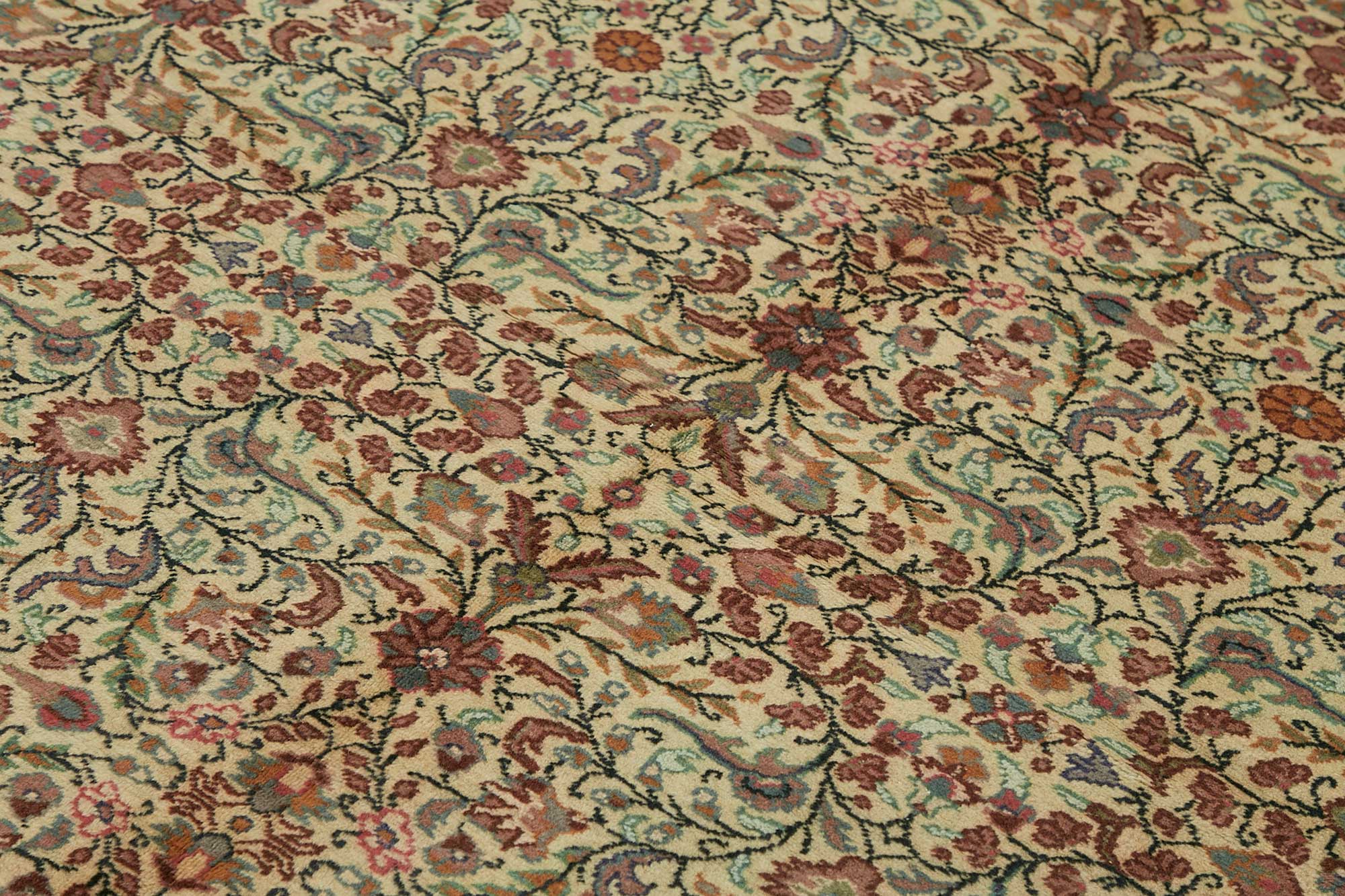 6x9 Hand-Knotted Turkish Wool Rug - 48980