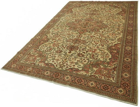 6x10 Hand-Knotted Turkish Wool Rug - 48981