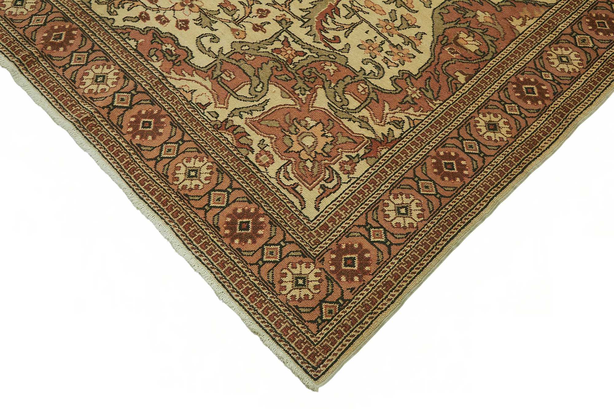 6x10 Hand-Knotted Turkish Wool Rug - 48981