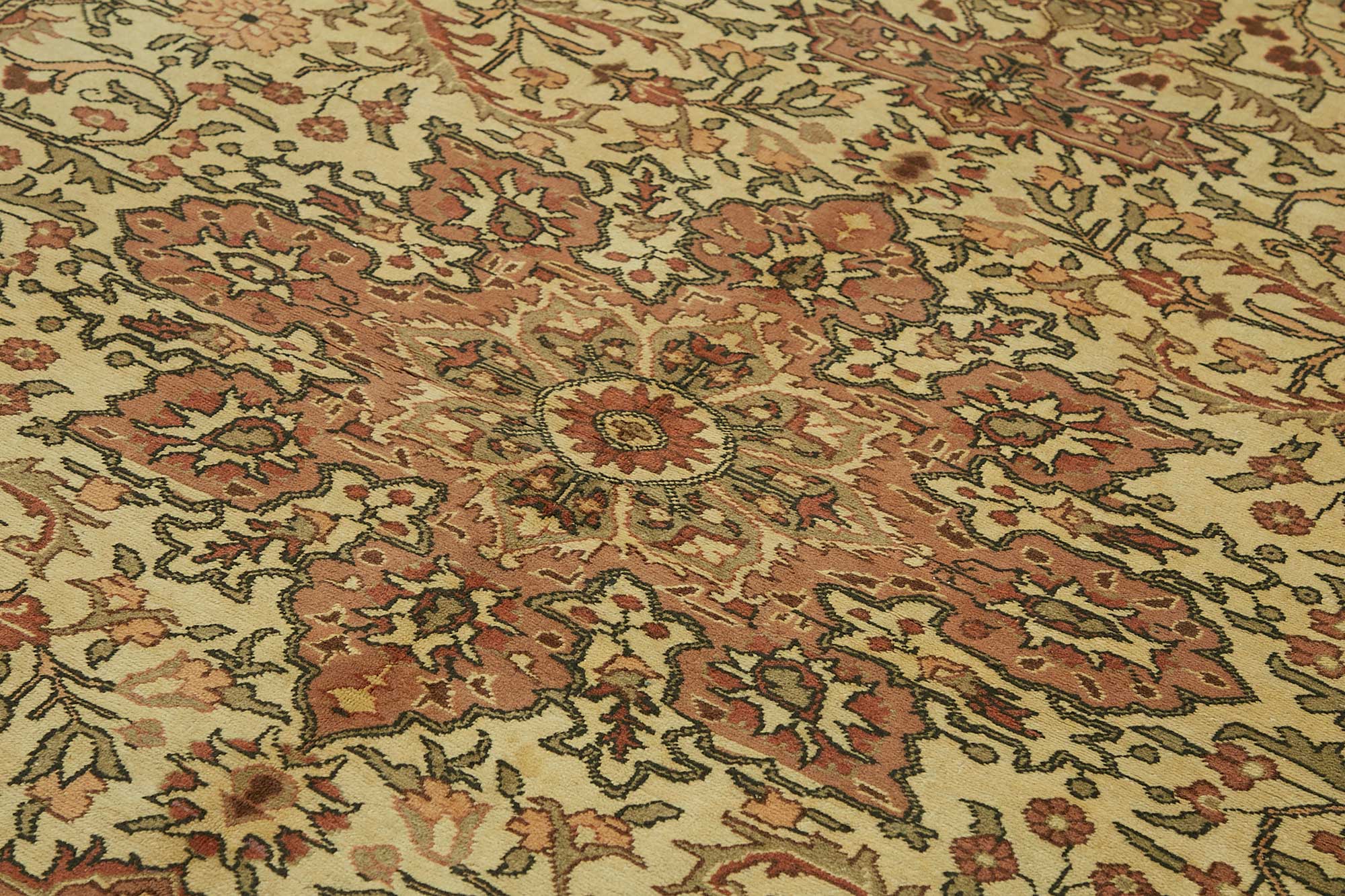 6x10 Hand-Knotted Turkish Wool Rug - 48981