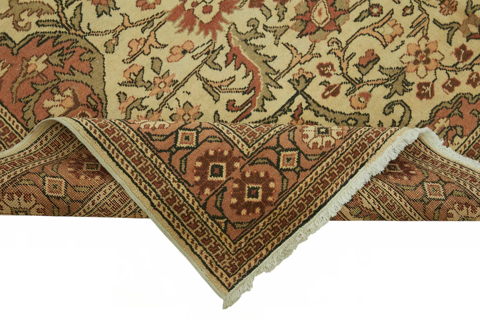 6x10 Hand-Knotted Turkish Wool Rug - 48981