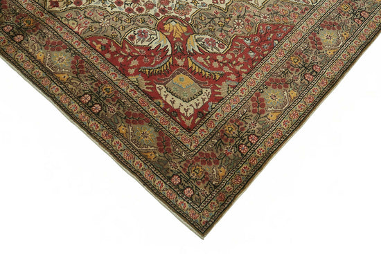 7x9 Hand-Knotted Turkish Wool Rug - 48982