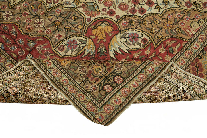 7x9 Hand-Knotted Turkish Wool Rug - 48982