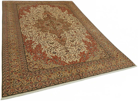 7x9 Hand-Knotted Turkish Wool Rug - 48983