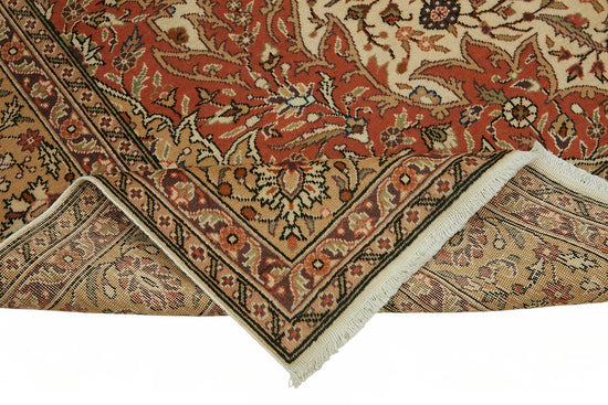 7x9 Hand-Knotted Turkish Wool Rug - 48983