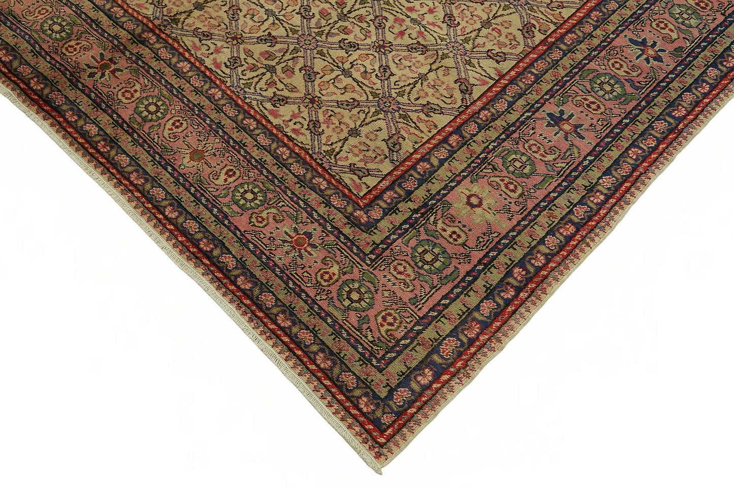 7x10 Hand-Knotted Turkish Wool Rug - 48986