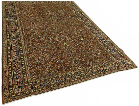 7x10 Hand-Knotted Turkish Wool Rug - 48987