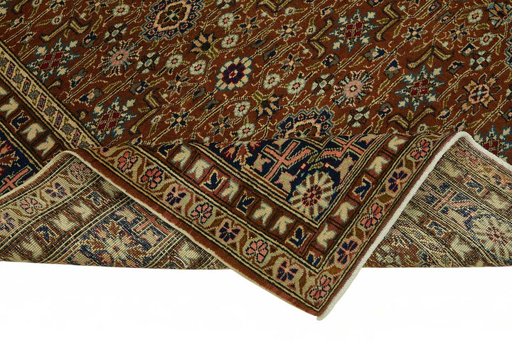 7x10 Hand-Knotted Turkish Wool Rug - 48987