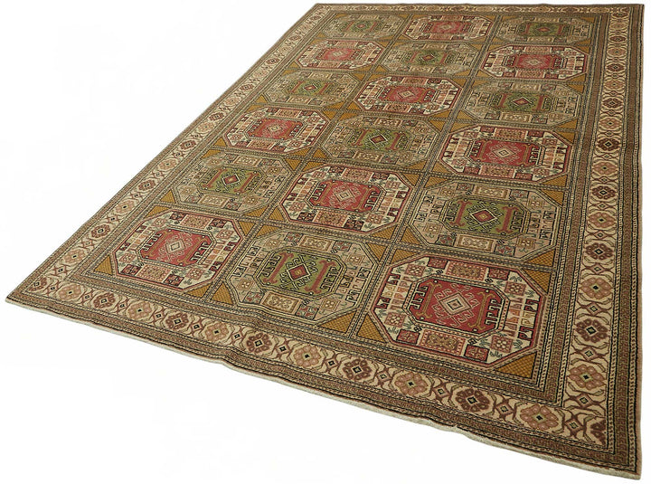 6x10 Hand-Knotted Turkish Wool Rug - 48988