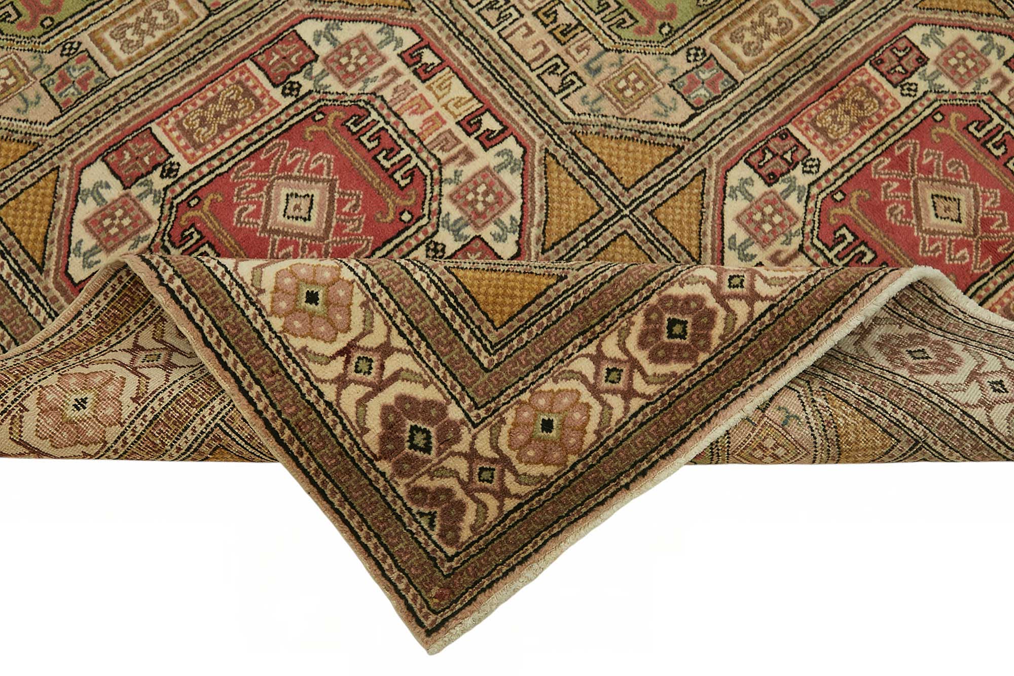 6x10 Hand-Knotted Turkish Wool Rug - 48988