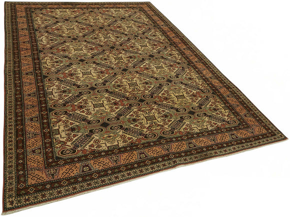6x9 Hand-Knotted Turkish Wool Rug - 48990
