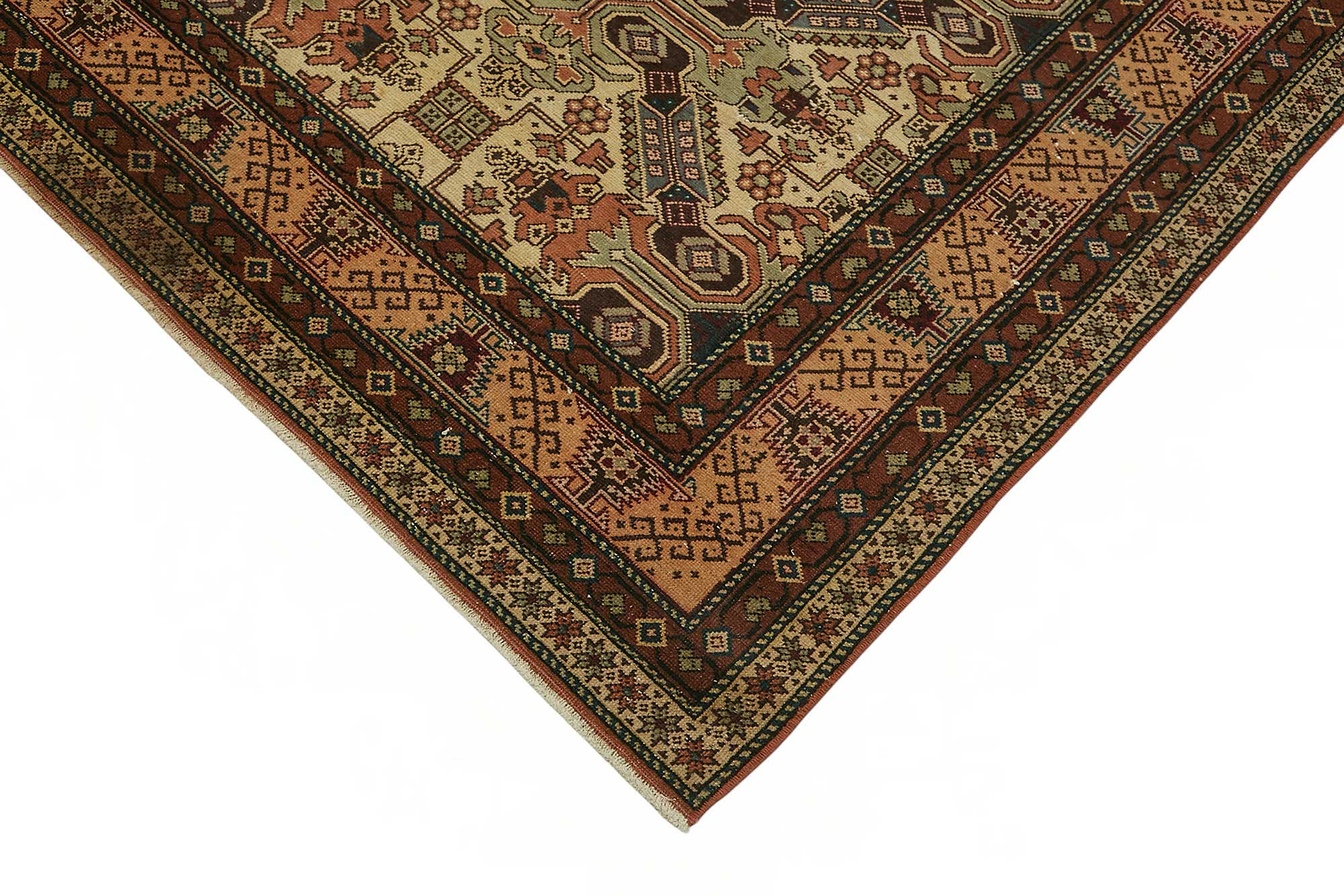 6x9 Hand-Knotted Turkish Wool Rug - 48990