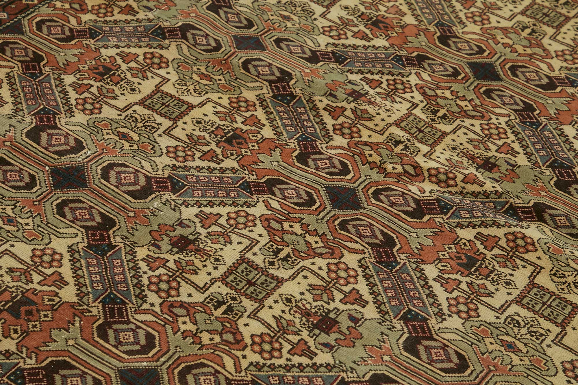 6x9 Hand-Knotted Turkish Wool Rug - 48990