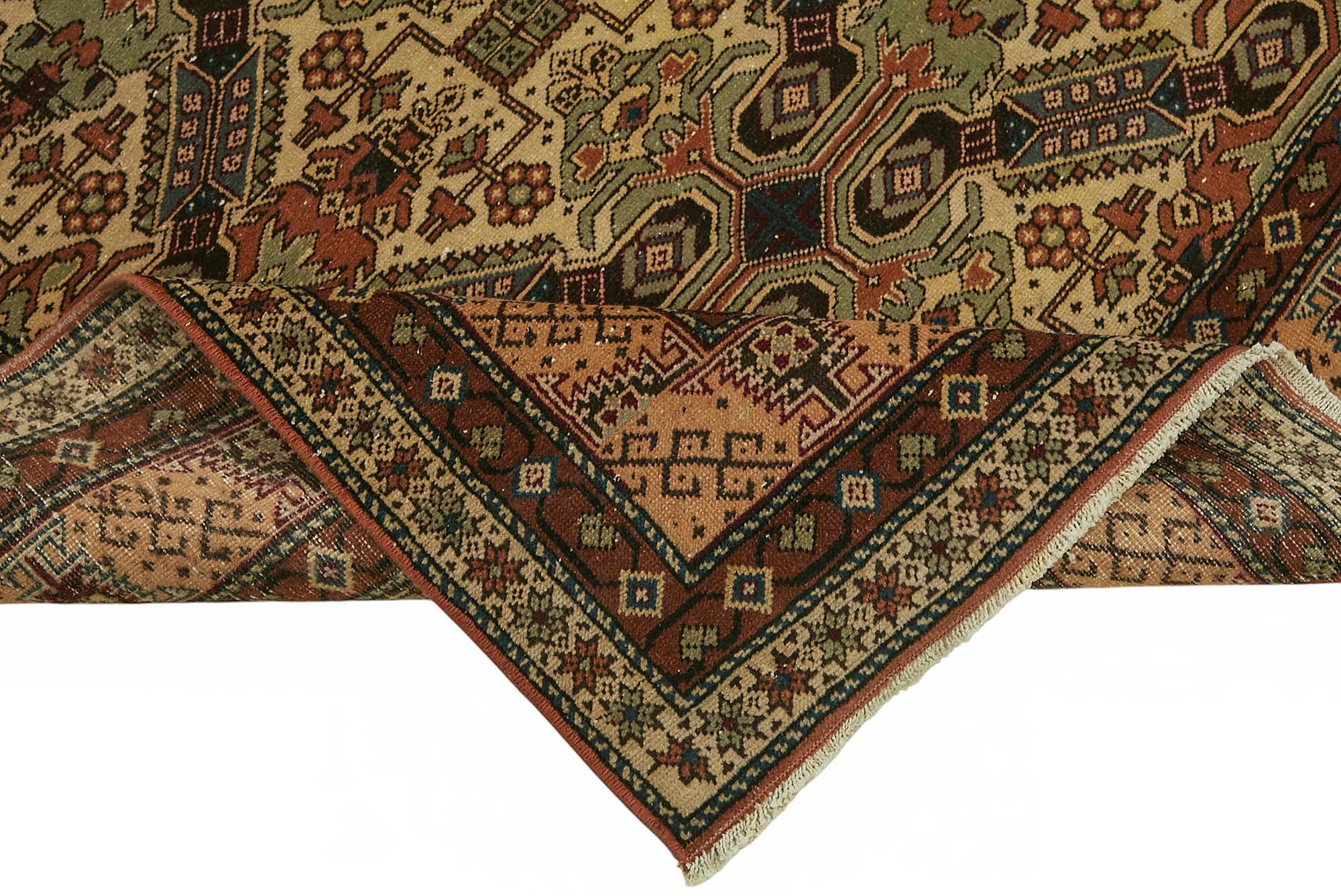 6x9 Hand-Knotted Turkish Wool Rug - 48990