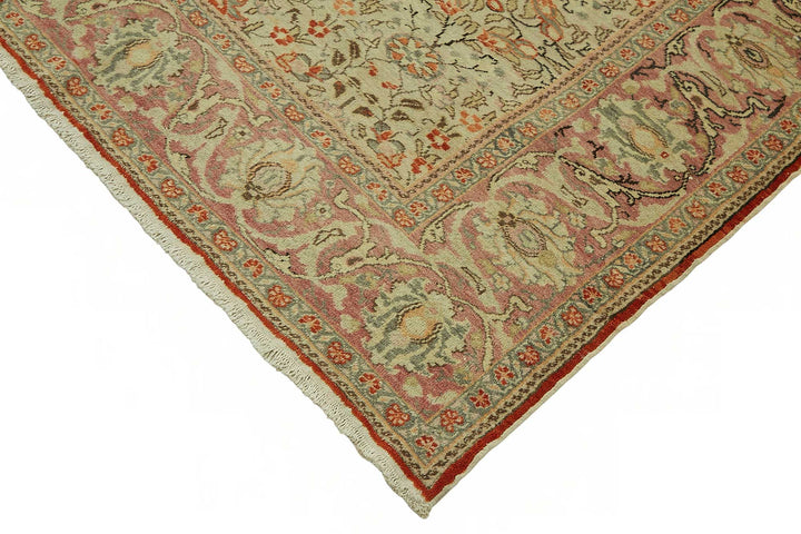 7x9 Hand-Knotted Turkish Wool Rug - 48991