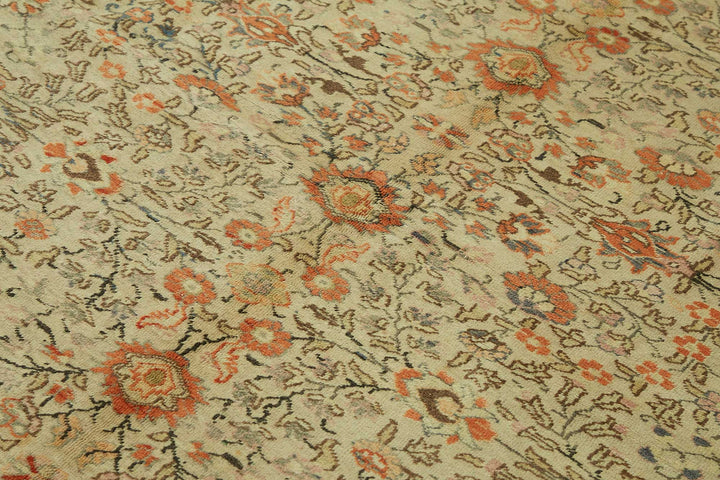 7x9 Hand-Knotted Turkish Wool Rug - 48991