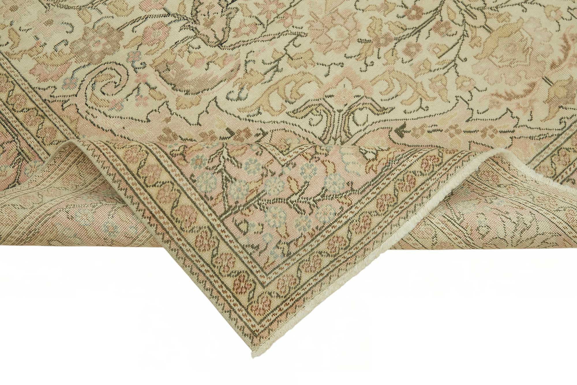 6x9 Hand-Knotted Turkish Wool Rug - 48994