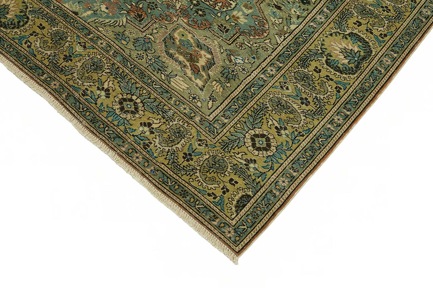 7x9 Hand-Knotted Turkish Wool Rug - 48995
